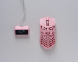 AKITSU Medium Kolfiber 8K Trådlös Gamingmus - Rosa [Limited Edition] (DEMO)