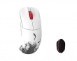 YING Magnesium Gaming Mus - Vit/Svart [Omron Opticals] (DEMO)