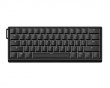 60HE V2 Tangentbord - ANSI Non Split Spacebar - Black Aluminum (DEMO)