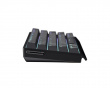 60HE V2 Tangentbord - ANSI Split Spacebar - Black Aluminium (DEMO)