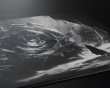 Odyssey Glas Musmatta - Svart & Vit - Limited Edition (DEMO)