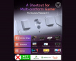 X20 HE Trådlös Kontroll PC/Switch - Svart (DEMO)