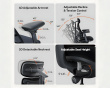 Omni Dynamisk Ergonomisk Stol – Midnight Black (DEMO)