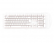 White Shine-through PBT Double-shot Keycap Set (DEMO)