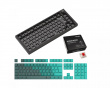GMMK Pro 75% ISO – Black Slate x Rain Forest Bundle [Mako MX]