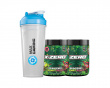 X-Zero Strawberry Coco Guava - 2 x 100 Serveringar + Shaker