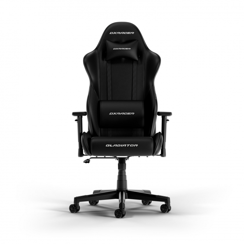 DXRacer GLADIATOR L Svart PVC Läder