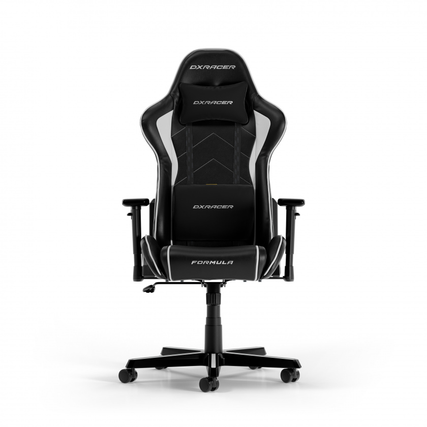 DXRacer FORMULA XL Svart & Vit PVC Läder