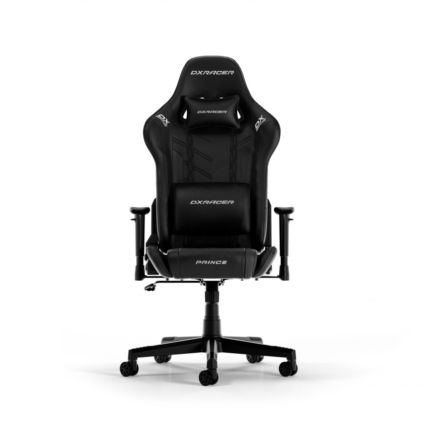 DXRacer PRINCE L Gamingstol Svart PVC Läder