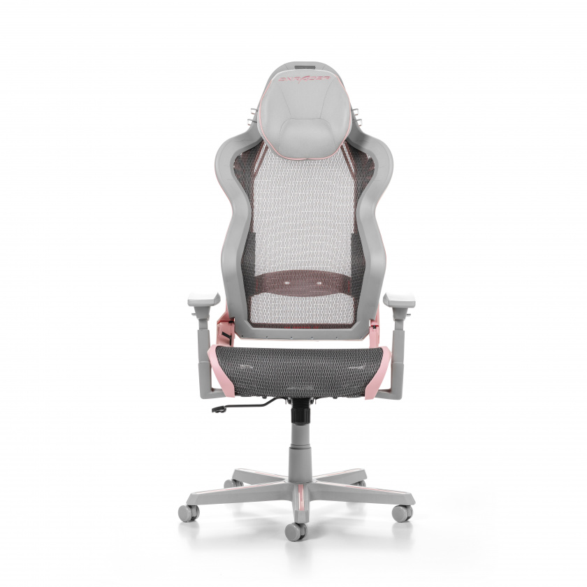 DXRacer AIR L Grå & Rosa Mesh